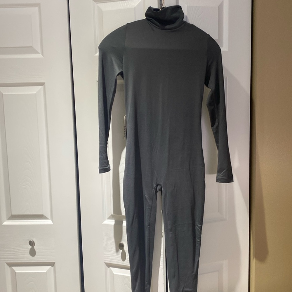 Bumpsuit, The Penelope Maternity Unitard, small, Slate, new with tags
